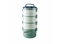 Lancheira Bento À Prova de Vazamentos para Adultos Hawthorn Vermelho-2800Ml LUUCOZK