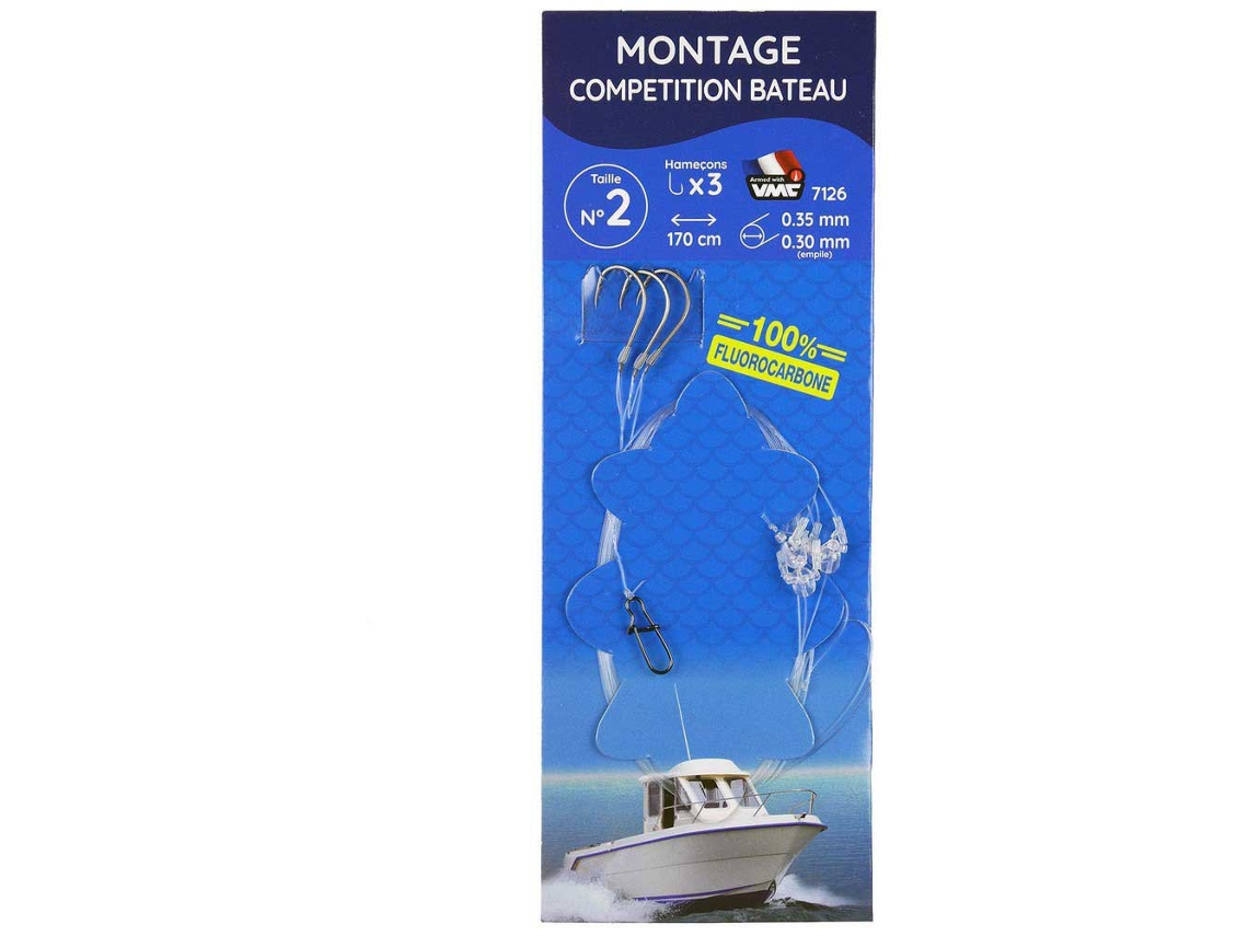Baixo Linha Competition Bateau Transparente 4Ragot