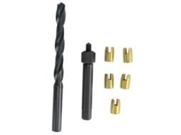 Kit De Inserção De Rosca Auto-perfurante M6x1 Para Reparação E Re-rosqueamento Com Laxiscreed