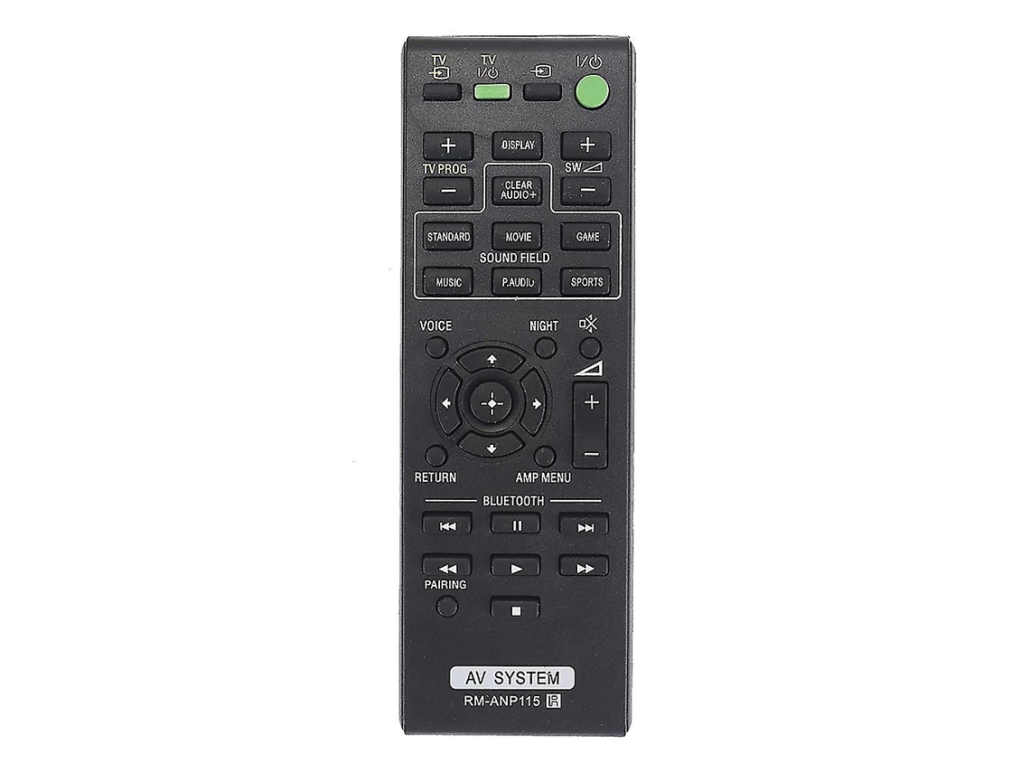 Controle Remoto de Substituição para Soundbar Sony Rm anp115_ptg