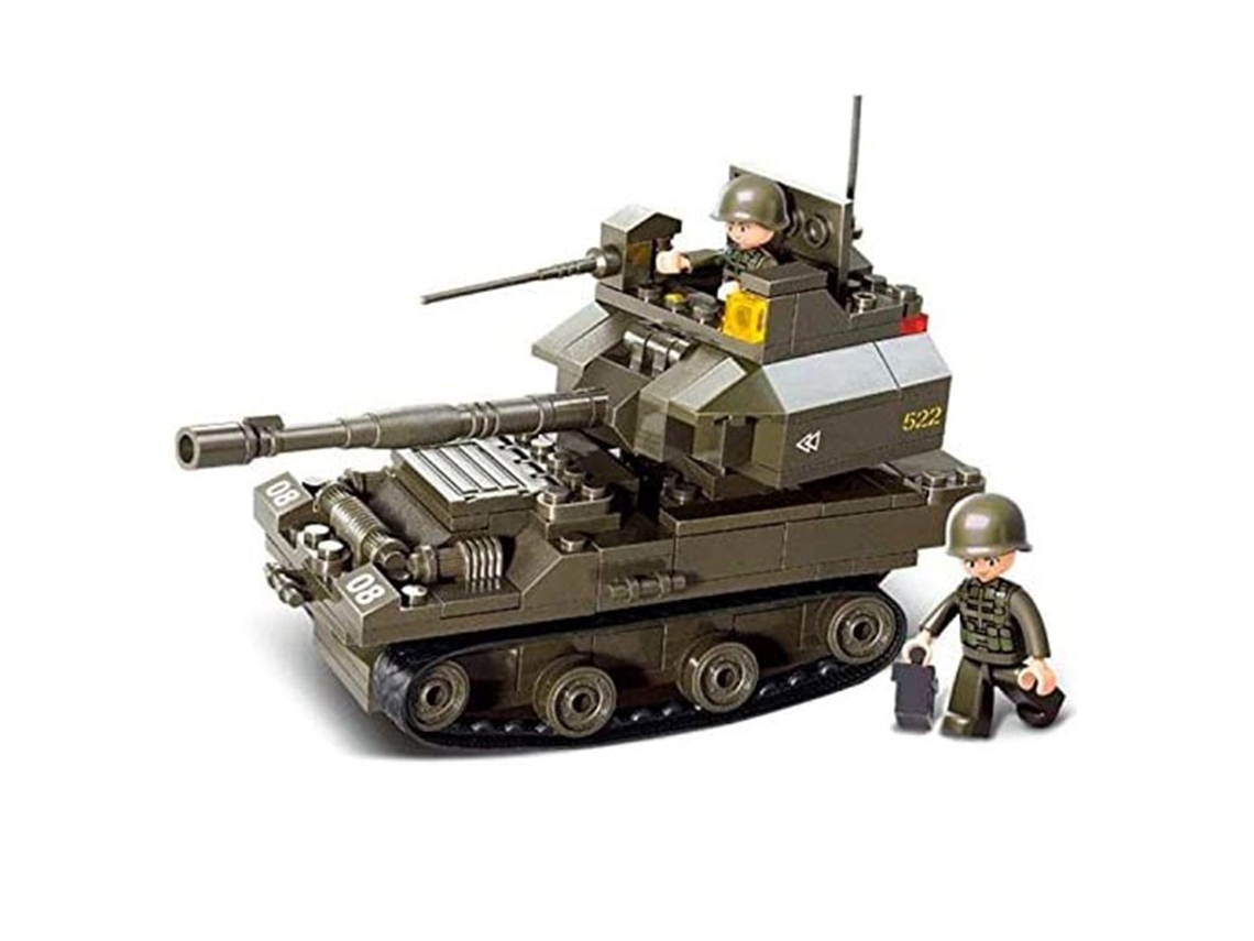 Sluban Tanque Militar Juego De Bloques Con 178 Piezas De Construcción P22