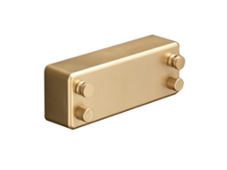 Varal Retrátil Lurelia, Extensível, De Aço Inoxidável, De Alumínio, Dourado, 2 M, 30 Kg Ref. L1233