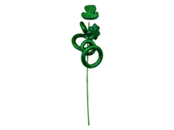 Decoração De St. Patrick's Day Com Ramos De Trevo Laxiscreed Para Festival Irlandês