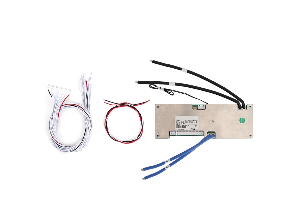 Veloriskku-placa De Proteção Para Batería De Lítio 20s 3.6v/3.7v Batería Ternária Com Função De Comunicação Uart 60a