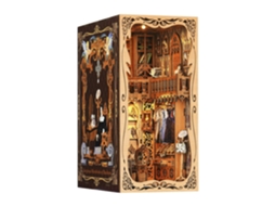 Guarda-roupa Da Duquesa: Estante De Madeira Com Design 3d, Tampa E Luzes Led. 241 Peças. 11x18x23 Cm.