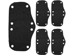 Conjunto De 5 Almofadas Absorventes De Suor Para Bonés, Respiráveis, Para Treino.
