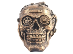 1 Peça De Estátua De Caveira Para Decorações De Halloween Allinless