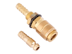 Laxiscreed Conector Rápido De Água E Gás Em Latão Para Mangueiras De Soldar Mig/tig