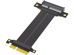 Pcie4.0 - Cabo Extensor De Placa Vídeo Com Ângulo 180 Graus Para Gpu