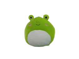 Primerox travesseiro Sapo Fofo Algodão 100% Brinquedo Pelúcia Macio Decorativo Lumbar
