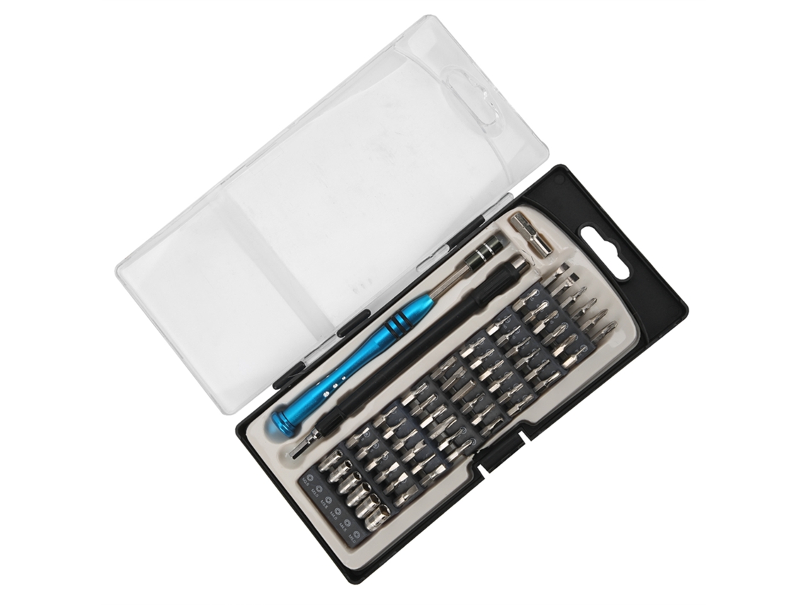 Laxiscreed Kit De 59 Chaves De Fenda Multifuncionais Com Acabamento Anti-ferrugem, Para Diversas Utilizações