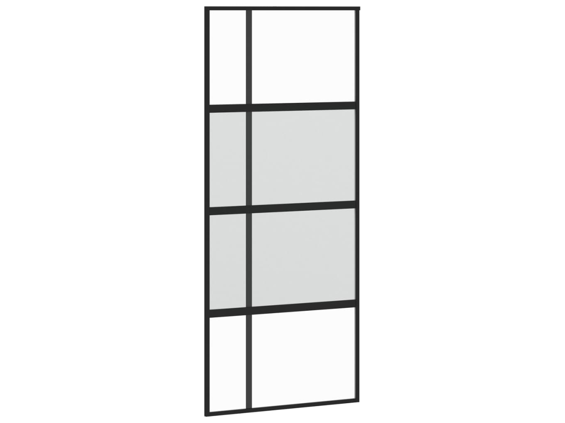Sliding Door, Sliding Doors Vidaxl Preto Vidro (90 X 205 Cm)