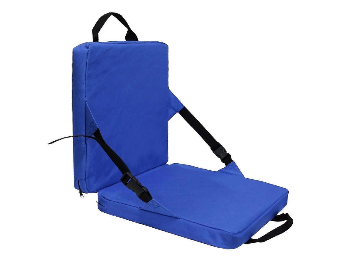 Assento Para Arquibancada Com Suporte Para As Costas E Almofada Larga Acolchoada