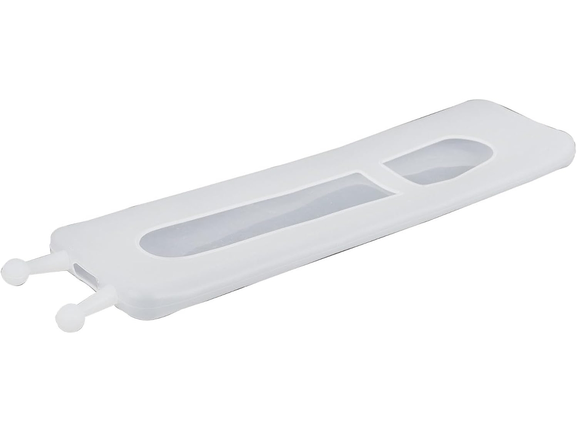 Capa De Silicone Branca Para Comandos De Tv E Ar-condicionado, Com Pegada