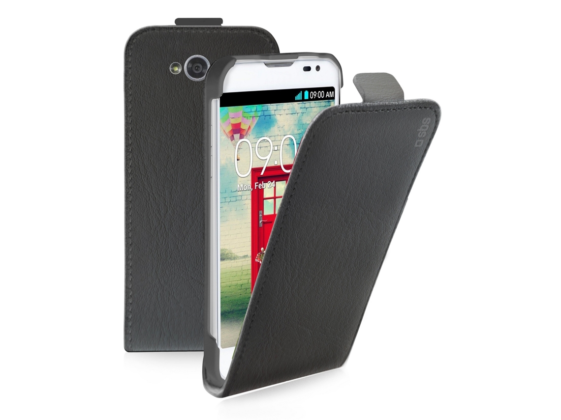 Capa Flip SBS p/ LG L70 Preto