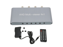 Ahd 4x1 Multi view Switcher com 4 Entradas e 1 Saída EOOCOO