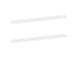 Wall Shelf, Wall Shelves Vidaxl Branco Mdf (100 X 9 X 3 Cm)