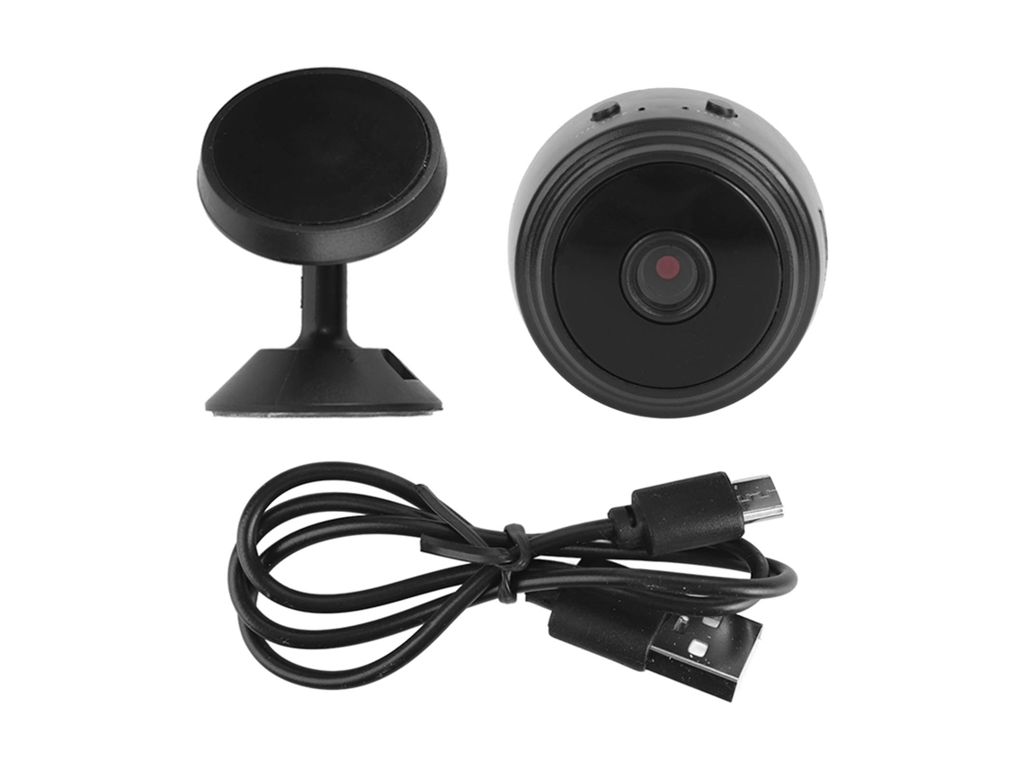 Câmera Wifi Sem Fio 720p 120° Sistema Cctv Segurança Crianças Idosos