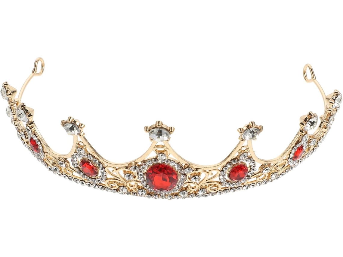 Couronne de Mariage dourada Em Strass