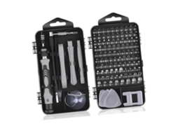 Kit De Parafusos De Manutenção Com 115 Peças, Ferramentas Multifuncionais Com Ímã Forte E Alta Dureza