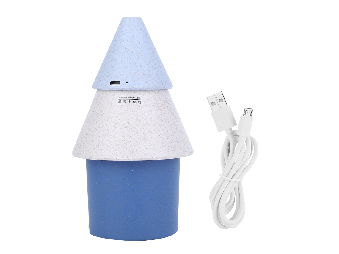 Laxiscreed Umidificador Puyang Life Tree, Compacto E Portátil Com Usb Para Mesa, Umidificação E Purificação Do Ar