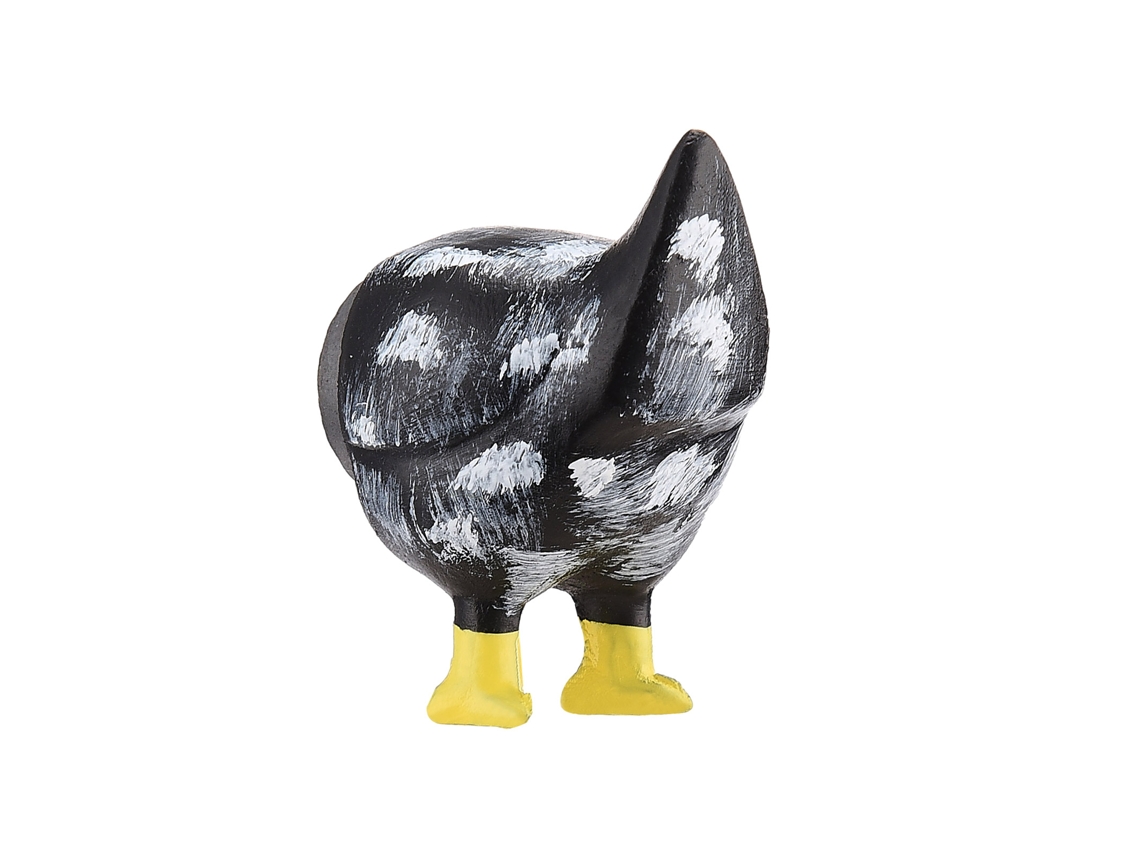 Decoração Magnética Retro De Bunda De Frango Preta