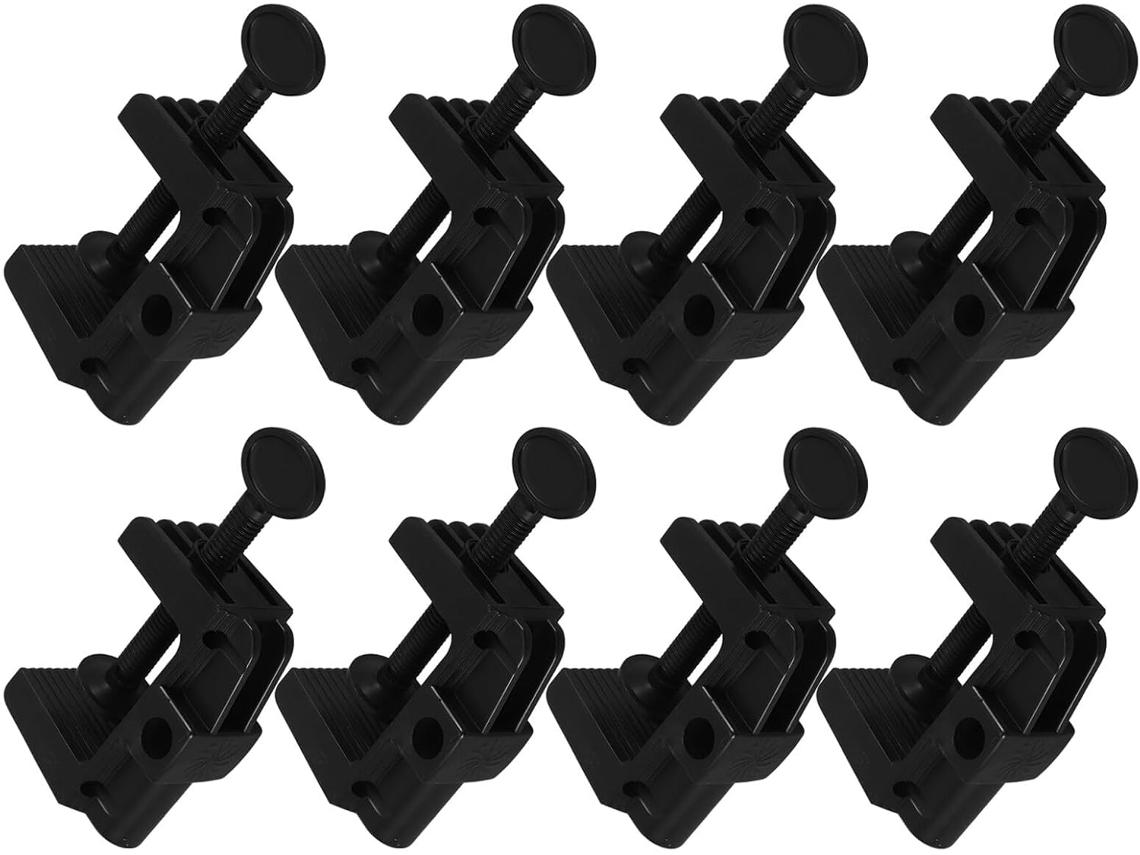 Conjunto de 8 Luminárias de Mesa de Plástico para Escritório. SFUSHOS