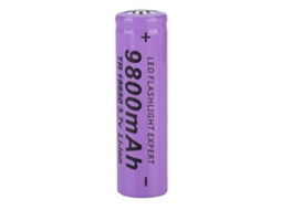 Bateria de Lítio 18650 EOOCOO 3,7v, 9800mah, para Lanterna