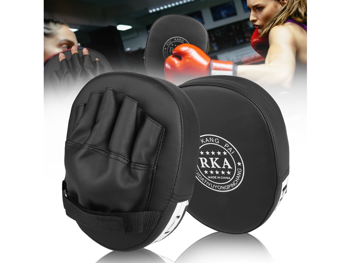 Tressino Luvas De Boxe 2 Pares, 7,9 X 9,4 Polegadas, Couro Pu, Multiusos
