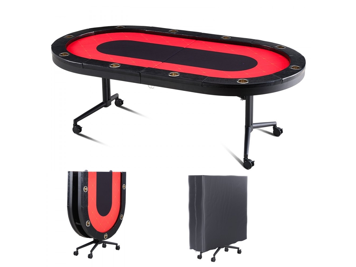 Mesa De Poker E Cartas Profissional Para 10 Jogadores Tekmaquinas