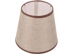 Luminária De Mesa Leve E27 Em Tecido Para Sala De Estar.