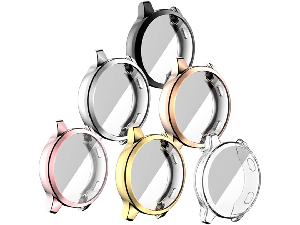 Protetor De Tela De 6 Peças Para Relógio Compatível Com Garmin Venu Vat, Capa De Tpu, Proteção Contr Gokoco