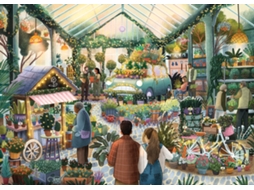 Quebra-cabeça Gigante De Flores E Plantas Com 1000 Peças Falcon 1110500135