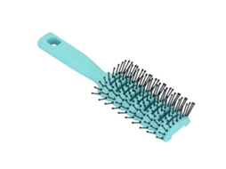 2026 pincel Desenredante de Pelo Abs Antideslizante Aireado com Massagem e Buraco para Pendurar Cor Verde