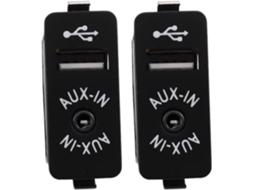 Adaptador de Entrada Auxiliar Usb Dupla para E81 E87 E90 F10 F12 E70 X4 SFUSHOS