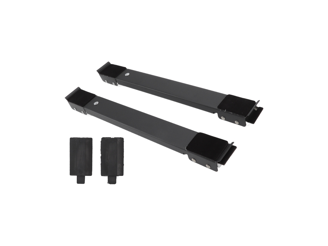 Base Móvel Extensível Primerox de Aço 300kg para Eletrodomésticos Máquina Lavar Geladeira com S/MARCA