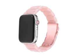 Bracelete Resina Premium para Apple Watch Series 7 41mm Rosa