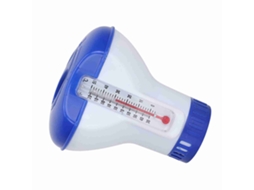 Dispenser De Cloro Com Termômetro Para Piscina Flutuante Com Apoios De Comprimidos