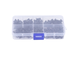 Kit de 250 Parafusos e Porcas M4 CHABERLU