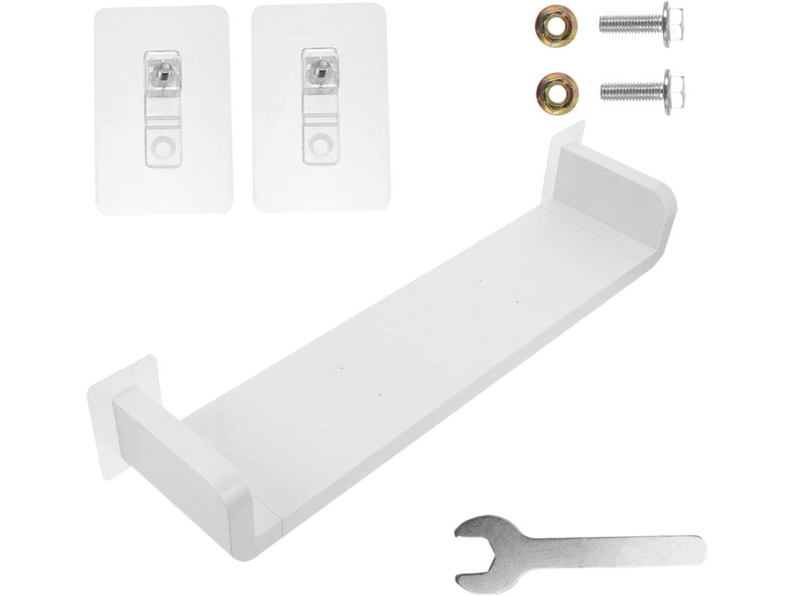 Prateleira De Armazenamento Em Formato U Gleavi Para Montagem Na Parede, Ideal Para Banheiro Prateleira De Armazenamento