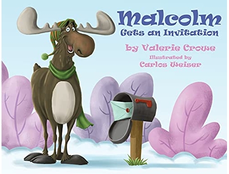 Livro Malcolm Gets an Invitation de Valerie Crowe (Inglês)