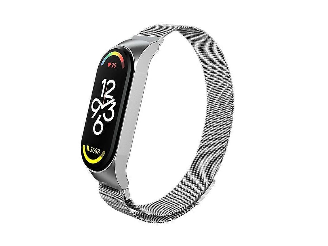 Pulseira De Metal Milanesa Para Xiaomi Mi Band 7
