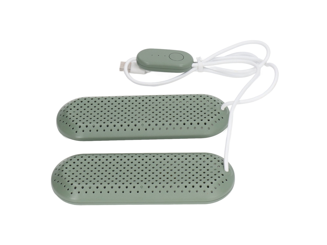Secador de sapatos usb doméstico com cronômetro, desodorizante, para adultos e estudantes, verde od | S/MARCA