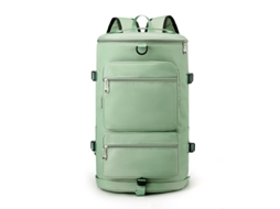 Mochila Viagem Casual Grande Capacidade Verde 20 35l Unissex Bolsa Academia Compartimento Sapatos Separado Sfushos