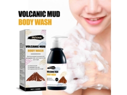 Gel De Banho De Lama Vulcânica, Clareador, Hidratante E Limpador De Queratina Para A Pele.