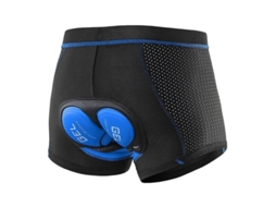 Calzoncillos Ciclismo Hombre Transpirables Con Almohadilla 3d Gel Mtb Talla Xxl Azul Xxl Azul