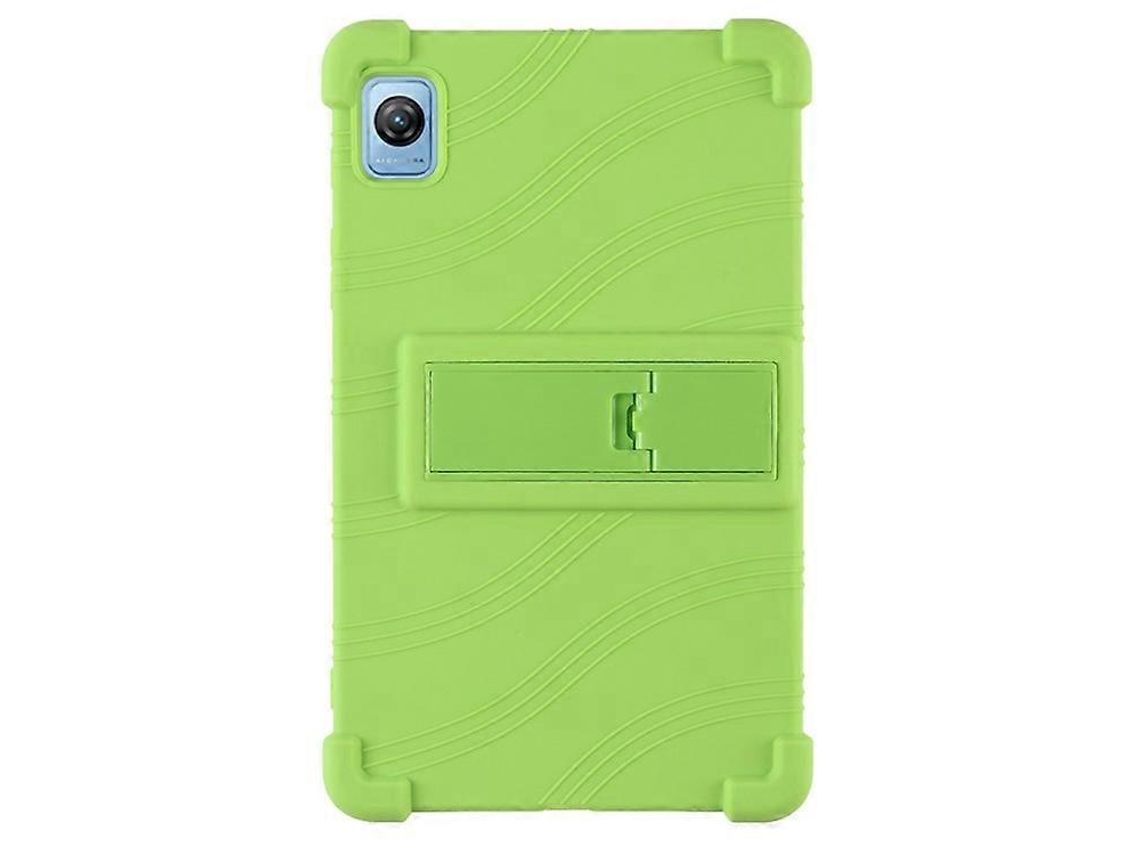 Capa De Silicone Compatível Com O Tablet Blackview Tab 60, Resistente A Arranhões, Com Suporte Em Policarbonato.