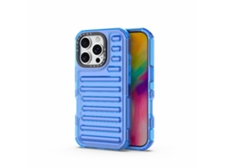 Capa Híbrida Pc Tpu De Alta Transparência Para Iphone 16 Pro - Airbag