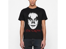 Rockinstone The Crow Movie Face Black Adult T-shirt Size:s