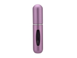 2pcs Atomizador De Perfume Recargable Mini 5ml Portátil Viaje Botella Spray Para Hombre Mujer Fiesta Morado